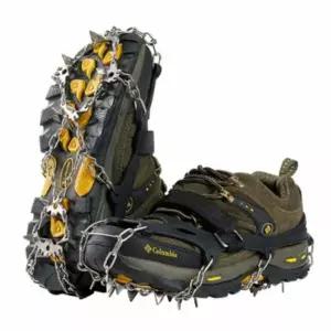 전문 겨울 눈길 캠핑 등산 산악형 숏 스패치 아이젠