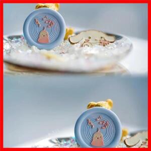 파이어 스탬프 장난감 도장 헤드 작은 동물 꽃 정교하게 조각된 도장 헤드 다층 엠보싱 황동 헤드 초대장