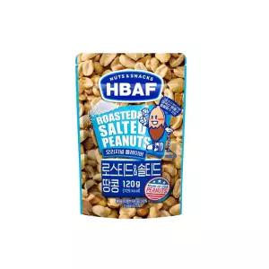 바프 로스티드&솔티드땅콩 120g 2개/견과류믹스/간식 무료배송