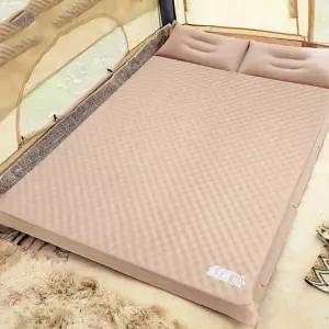 백패킹매트 캠핑 발포 매트 휴대용 에어매트리스 더블 야외 가정용 에어베드 텐트 수면 패드 경량 여행