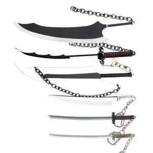 블리치 이치고 참백도 참월 천쇄참월 모형 키링