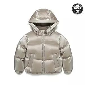 [셀러허브 스포츠레저]내셔널지오그래픽 키즈s K254GDW910 키즈 여아 글라리스 덕 다운 점퍼 GOLD BEIGE