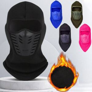 겨울 야외 스키 양털 마스크 타기 라바 방풍 필터 페이스 모빌 모자 스노 두꺼운 따뜻한 탄소