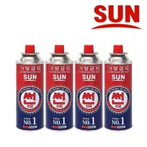 썬연료 부탄가스 220g X 4개