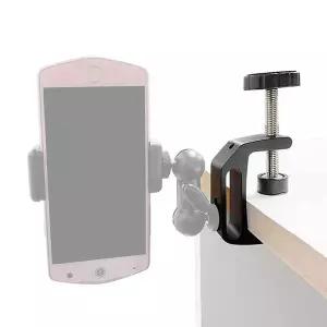 클램프 Q자형 1/4 3/8 나사 홀 봉 마운트 거치대 DSLR 카메라