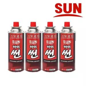 하이썬 부탄가스 220g X 4개