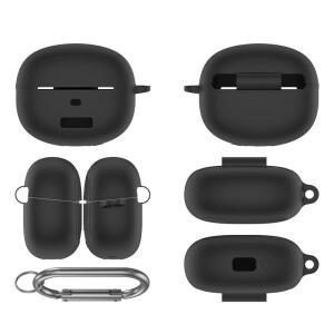 For Baseus Bowie MC1 Bluetooth Headset Silicone Protective Case With Anti-lost Cover Cloud Bone-Cond