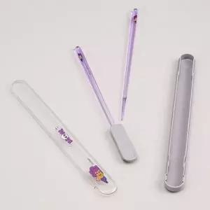 ( )브롤스타즈 피크닉 젓가락 조용한 케이스 세트_쉘리