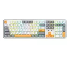 COX 저소음 무선 블루투스 게이밍 키보드 용과축 LED