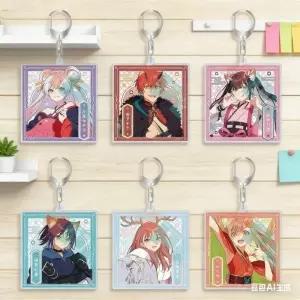 초가구야공주 열쇠고리 키링 이로하 야치요 선물용 커플템 가꾸 애니 굿즈
