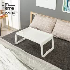 [아임홈리빙] MESA 접이식 화이트 베드 노트북 테이블