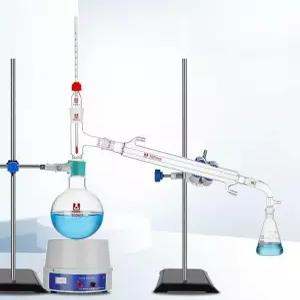 간이 증류기 암모니아 스텐 알코올 제조 실험용 교육 실험 과학 증류수