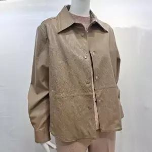 [셀러허브 1]올리비아하슬러 HC04 셔츠형 재킷 인조가죽  OHEWLT801