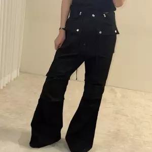 [하프클럽/]여자 드로우코드 스트릿 면원단 파라슈트 바지