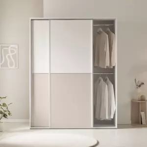 네오 카로프 슬라이딩 투톤 옷장 1200 NES1809