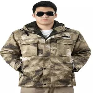 남성 재킷 방한복 방한 야외 방수 패딩 위장 낚시용