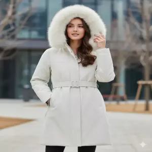 스노우피크 어패럴 snowpeakapparel 드라이피크 윈드스토퍼 여성 롱 헤비 다운 자켓 (S25WWPDJ05) Light Be