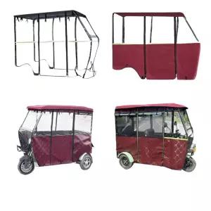 노인 전동차 캐노피 우의 천막 햇빛 방수 투명 가리개 방풍 스쿠터 그늘막