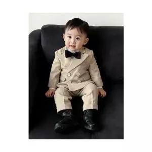 팜므 남아 유아 아기 특별한날 컨셉 디자인 정장 4종세트설날