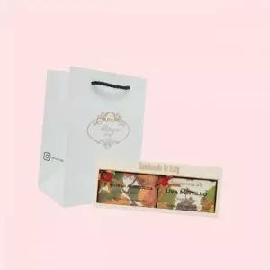 알키 무당벌레 비누 2구 선물세트 아이보리 선물상자+쇼핑백 4469838