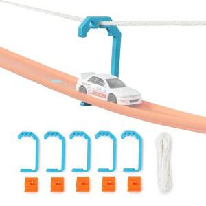 핫 휠과 호환되는 아틀라스 서스펜션 브리지 - 레이싱 트랙 브리지 키트