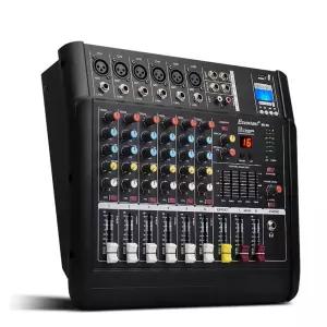 방송 채널믹서 무선 밴드 오디오 믹싱장비 이퀄라이저 음향믹서