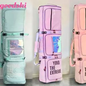 스노우보드 데크 가방 바나나 항공 엣지 휠백 장비 용품