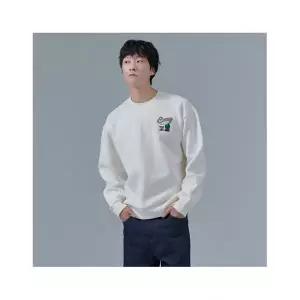 체이스컬트 만원이상무배 공용 부클 캐릭터 기모 맨투맨 티셔츠-CFRU5123D0A