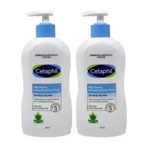 세타필 젠틀 바디워시 리프레싱 산뜻한향 400ml 2개 Ss