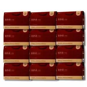 종근당건강 홍삼녹용 프리미엄 선물세트 30포 12세트