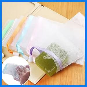 3/5/10PCS 비누 거품망 샤워 욕실 얼굴 클렌저 바디 클리닝 비누 메쉬 장갑 버블 네트 백 클리닝 도구