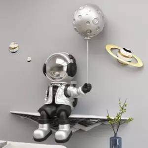 우주카페 벽장식 비행 로켓 소품 우주탐험 장식품 벽데코 우주 벽 인테리어