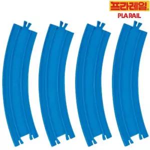 프라레일 R-03 곡선 레일 부품 기차 장난감