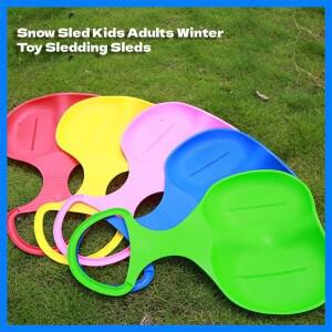 내구성이 뛰어난 대형 잔디 미끄럼썰매 손잡이가 있는 스키 보드 모래 미끄럼썰매 스키 보드 패드 슬라이더