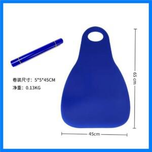 접이식 야외 썰매 눈 썰매 플라스틱 장난감 잔디 스키 모래 슬라이딩 경량 내구성 롤링 매트 재사용 가능한