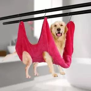 반려견 미용 해먹 애완동물 손질대 편리한 미용복 고양이미용용품