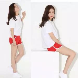 여성용 3부 스포츠 반바지 트레이닝 쇼츠 운동복 여름용