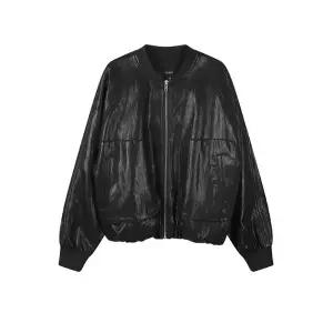 [LAP] 페이크 레더 블루종 점퍼 AS1LZ262 [P003758677]