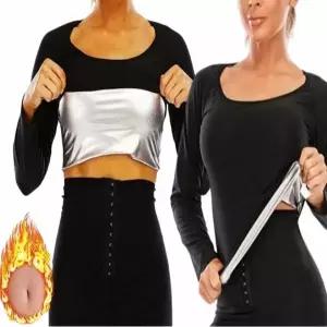 여성용 스포츠웨어 긴팔 땀복 상의 운동복