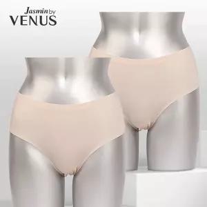 [비너스자스민]1+1 스무스핏 V2 심리스 팬티/ 여성 속옷 90-100사이즈