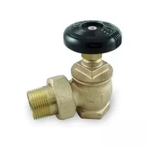 배관공 초과 UV35104 밸브 스팀 청동 라디에이터 각도