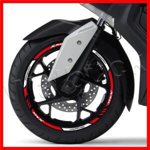 오토바이 휠 스티커 스쿠터 림 스트라이프 테이프 데칼 Accessori XMAX 150 250 300 Xmax300 xmax250 xmax1