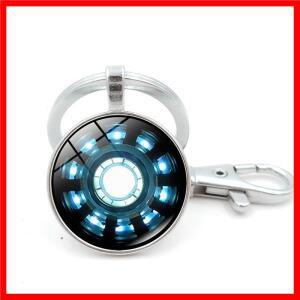 마블 아이언 맨 에너지 반응기 장난감 펜던트 슈퍼 영웅 배낭 장식 팬 장난감 선물