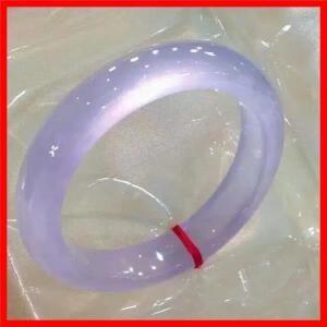 파란색 물방울 모양의 미얀마산 옥 팔찌 아이스 플라워 말바 옥 젊은 무광택