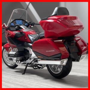 1:9 혼다 GL1800 골드 윙 투어 AIRBAG 여행 오토바이 장난감 합금 가벼운 충격 흡수 시뮬레이션 오토바이