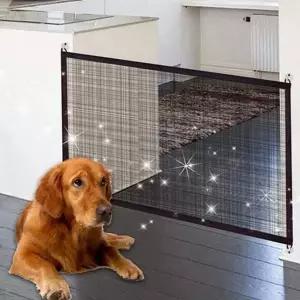 대형문 반려동물 안전 문 메쉬 강아지 안전 펜스 반려견 분리