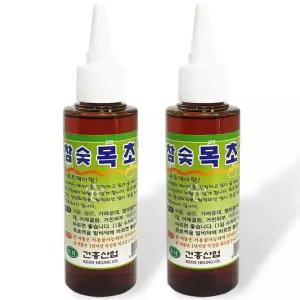 국내생산 1+1 참숯목초액 110ml 원액정제 발관리 냄새