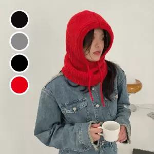 끈달린 클라바바라 라바클라바 바나클라바 바바클라바 니트 겨울