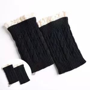 밍크레그워머 레그워머 보온 발목 발토시 니트 양말 니삭스 겨울