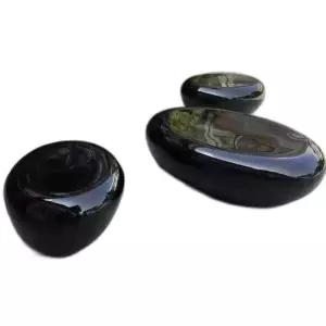 정원 벤치 조약돌 돌의자 스툴 펜션 공원 인테리어